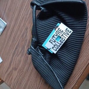 Future Collective w Gabriella Karefa-Johnson Croissant Clutch Handbag, 17x9